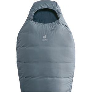 Deuter Orbit +5° Sac de couchage Regular, bleu Left Zipper Sacs de couchage momie