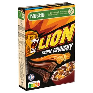 Image de Nestl&eacute; Lion triple crunchy cereal 16x