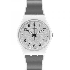 Swatch Quartz analogique Montre avec Bracelet en Plastique GW211