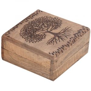 Signes Grimalt Petite bo&icirc;te arbre de vie pour le rangement de bijoux, cadeaux et d&eacute;coration de la maison