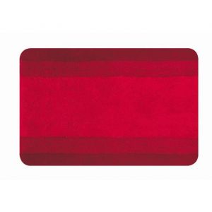 Spirella Tapis de bain BALANCE 55x65 cm Rouge Tapis de bain BALANCE - 55x65cm - 90% Polyester et 10% acrylique -Rouge