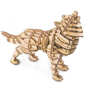 Maquette 3d loup