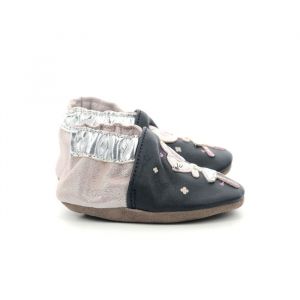 Robeez Chaussons Cuir Dancing Mouse