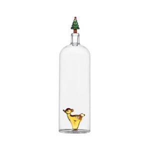 Bouteille - faon et sapin