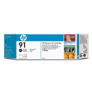 HP C9481A - Multipack de 3 cartouches d'encre photo n°91 noire