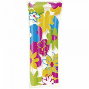 Bestway Matelas de piscine Deluxe Comfort Tropical Bleu