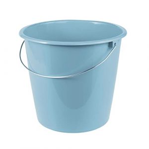 Keeeper Seau de ménage 'erik', rond, 10 litres, nordic-blue - Lot de 7