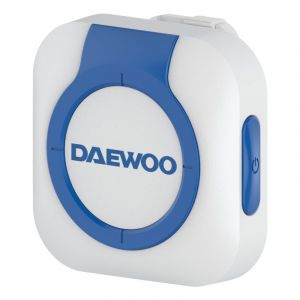 Daewoo Traceur GPS D-C08 pour animaux de compagnie, bleu et blanc, batterie 168 h, r&eacute;sistant aux &eacute;claboussures