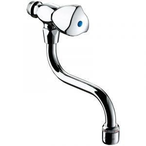 Delabie Robinet simple d'évier mural bec L200 Réf : D275200