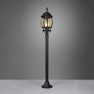 Potelet exterieur led 1xe27 max 60w ip44 noir mat - trio - elvo 82791121 82791121 82791121