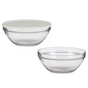 Dam Bo&icirc;te &agrave; lunch ronde avec couvercle 2500 ml.