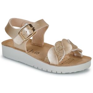 Geox Sandales enfant J SANDAL COSTAREI GI Dor&eacute; - Taille 28,29,30,31,32,33,34,35