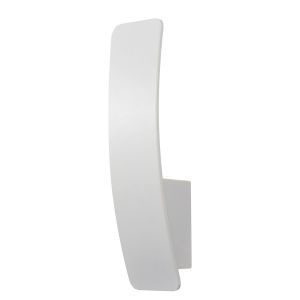 Näve Applique LED, blanc aluminium, hauteur 29,5 cm