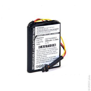 Image de Nx Batterie GPS TomTom 3.7V 950mAh - 6027A0089521 FMB0932008731 P2 VF6D VF6