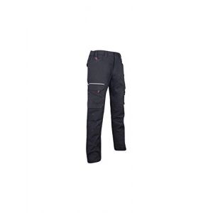 Image de LMA Pantalon de travail Basalte battle canvas noir - Taille 60