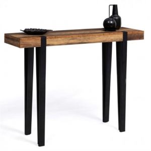 Idmarket Console AUSTRIA bois pied épingle