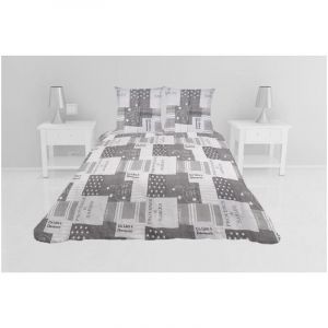 Soleil d'Ocre Couvre lit microfibre + taies 220 x 240 cm Provence