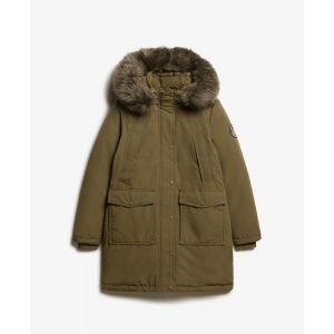 Superdry Parka en fausse fourrure femme Everest