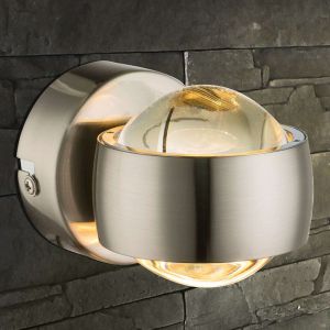 Globo Applique murale LED Randi avec effet exceptionnel