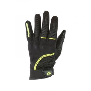 Trendy Kiddy Gants textile GT225 Callao noir/jaune fluo- S