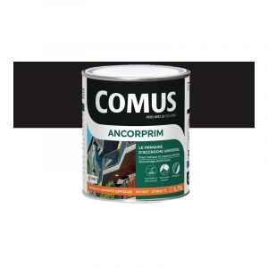 Comus ANCORPRIM noir 0,75L Primaire d'accrochage universel pour métaux ferreux et supports difficiles