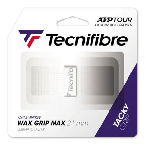 Tecnifibre Wax Max Grip de Tennis Adulte Unisexe, Blanc, Taille Unique
