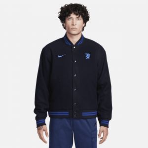 Image de Nike Veste universitaire Football Chelsea FC pour homme - Bleu - Taille L - Male