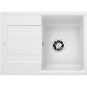 Blanco Zia 45 - Évier en Silgranit, 680x500 mm, Compact, blanc 524725