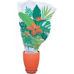 WERKA PRO Housse d'hivernage 50g/m2 imprimée Motif Végétation