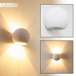 Hofstein Applique murale Flot Blanc, 1 lumière - Moderne/Design - Intérieur - Wandleuchte - Délai de livraison: 2 à 4 jours ouvrés. Port gratuit France métropolitaine et Belgique dès 100 €.
