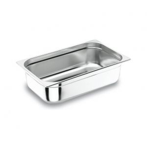 Lacor Bac gastronorme GN 1/1 en inox 18/10 53x 32.5 x 5.5 cm - Gastronorme