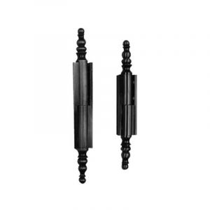 Charnière universelle 50mm acier noir à vases Bros CU50XF40