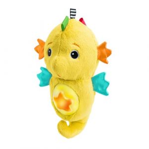 Image de Baby Einstein Sea Dreams Peluche Veilleuse Hippocampe avec Bruit Blanc – Sons Apaisants Océan, Lumières Douces, Technologie Cry-Activée, 0+ Mois