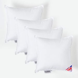 Image de Coussin de garnissage en 100% Microfibre ultra douce, Coussin à recouvrir 30x30 cm - Lot de 4