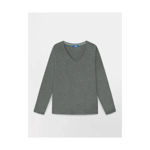 Tbs Tee-shirt à manches longues femme adinalon