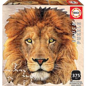 Educa Puzzle 375 pièces : Tête de lion