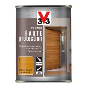 V33 Vernis Haute Protection Brillant Chêne Clair 1L