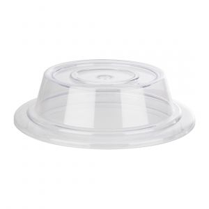 APS Couvercle d'assiette - couvercle de conservation des produits frais, cloche d'assiette, couvercle d'assiette transparent, ne passe pas au micro-ondes, Ø 28,5 cm, hauteur 6,5 cm