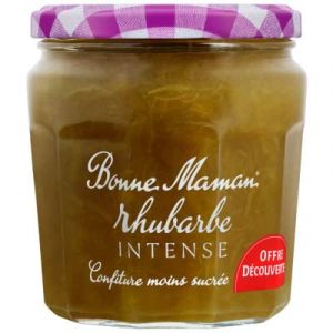 Bonne Maman Confiture Rhubarbe - Le Pot De 335g