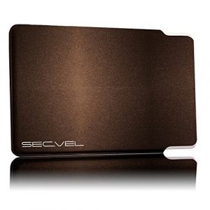 Étui de protection breveté | RFID NFC et bloqueur de champ magnétique | Protection de carte pour cartes de crédit, cartes de débit, cartes d'identité | Couverture de protection des cartes contre le vol de données | Protection des données à 100 % vérifiée