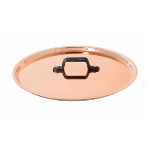De Buyer Couvercle Inocuivre poignée Acier 14 cm
