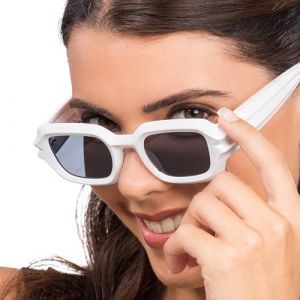 Ruedelafete Lunettes avec monture texturée large Noires