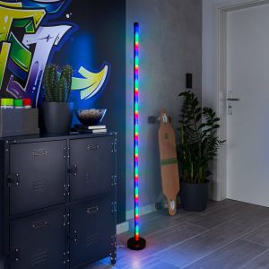 N&auml;ve Lampadaire lampadaire lampadaire t&eacute;l&eacute;commande dimmable rgb led h 150 cm