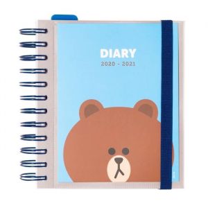 Grupo erik Agenda Scolaire 2020/2021 Quotidien Line Friends
