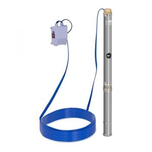 Pompe immergée pompe de puits submersible refoulement - 3 800 L/h - 550 Watts - acier inoxydable