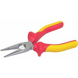 Stanley 0-84-007 - Pince 1000 V 1/2 ronde Droite 210mm