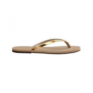 Havaianas You Metallic, Tongs - Femme -Golden Sand Metallic - 37/38