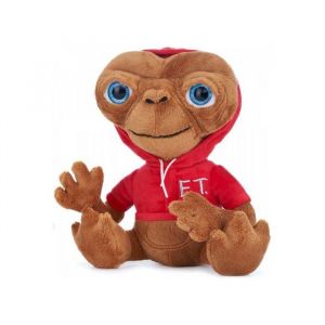 Otto Office Peluche e.t l extra terrestre avec capuche rouge 52 cm - grand modele - cadeau pour fan film adulte enfant - set doudou et xl + carte offerte
