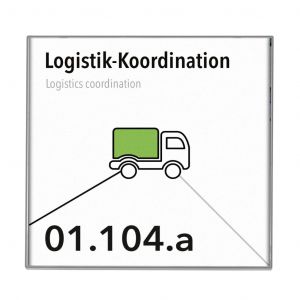 MOEDEL Plaques de porte Kairo Easy 14,9x14,9x1 cm Gris 5 pcs