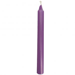 United Labels Bougie teintée dans la masse violet H21cm
